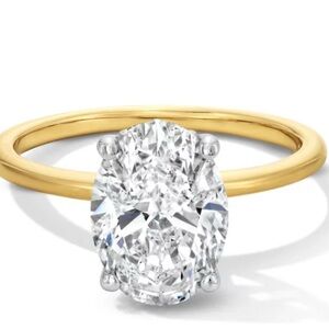 2.75 CT. T.W. Oval Certified Lab-Grown Diamond Solitaire in 14K Gold (F/VS2)